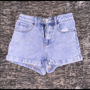 Pacsun Denim Mom Shorts, size 23. EUC.